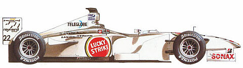 2000 BAR Honda 002 