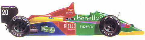 1987 Benetton Ford B187