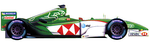 2004 Jaguar Cosworth Racing R5