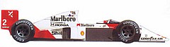 1989 McLaren Honda MP4-5