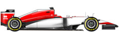 2015 Manor Marussia Ferrrari MR03B