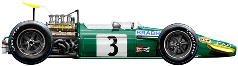 1968 Brabham Repco BT26