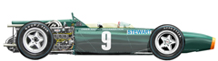1967 BRM P115