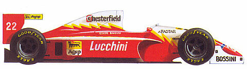 1993 Dallara Lola Ferrari F193