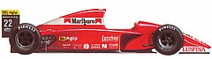 1991 Dallara Judd F191