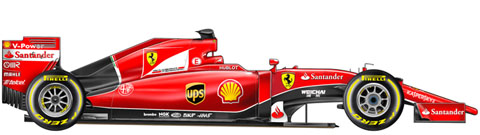 2015 Ferrari F15T
