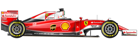 2016 Ferrari SF16-H