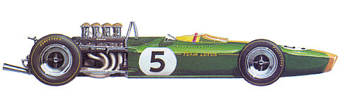 1967 Lotus Ford-Cosworth 49
