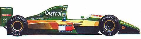 1992 Lotus Ford 107