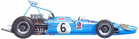 1968 Matra Ford-Cosworth MS10