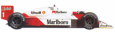 1986 McLaren TAG MP4-2c