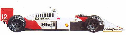 1988 McLaren Honda MP4-4