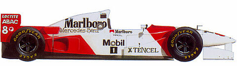 1995 McLaren Mercedes-Benz MP4-10