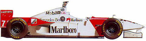 1996 McLaren Mercedes-Benz MP4-11