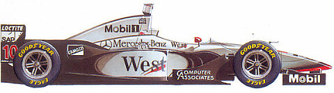 1997 McLaren Mercedes-Benz MP4-12