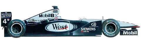 2001 McLaren Mercedes-Benz MP4-16