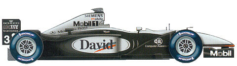 2002 McLaren Mercedes-Benz MP4-17
