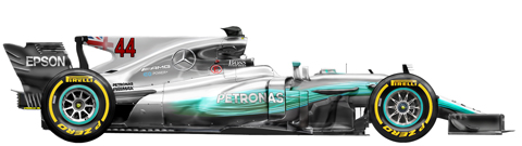 2017 Mercedes W08 Hybrid