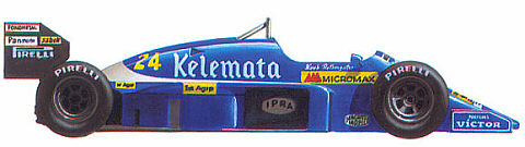 1985 Osella Alfa-Romeo FA1G