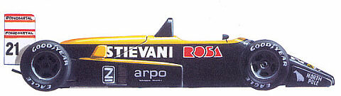 1987 Osella Alfa-Romeo FA1I
