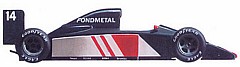 1990 Osella Ford-Cosworth FA1ME