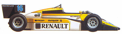 1984 Renault RE50 