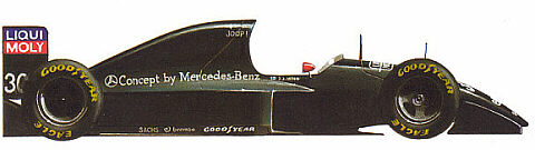 1993 Sauber Mercedes-Benz C12