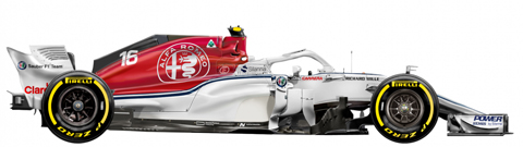 2018 Sauber C37 Ferrari