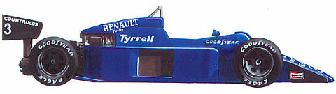 1985 Tyrrell Renault 014