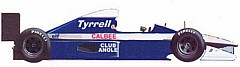 1992 Tyrrell Ilmor 020B