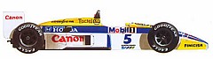 1986 Williams Honda FW11