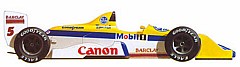 1988 Williams Judd FW12