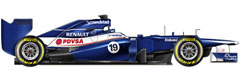 2012 Williams Renault FW34