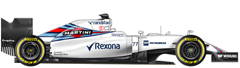 2016 Williams Mercedes FW38